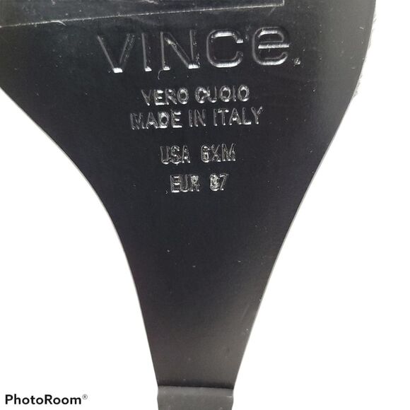 VINCE LANIE Calf Hair Wedge Boots SIZE 6.5 - Picture 11 of 15